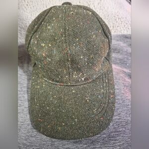 Forever 21 Speckled Green Felt Cap